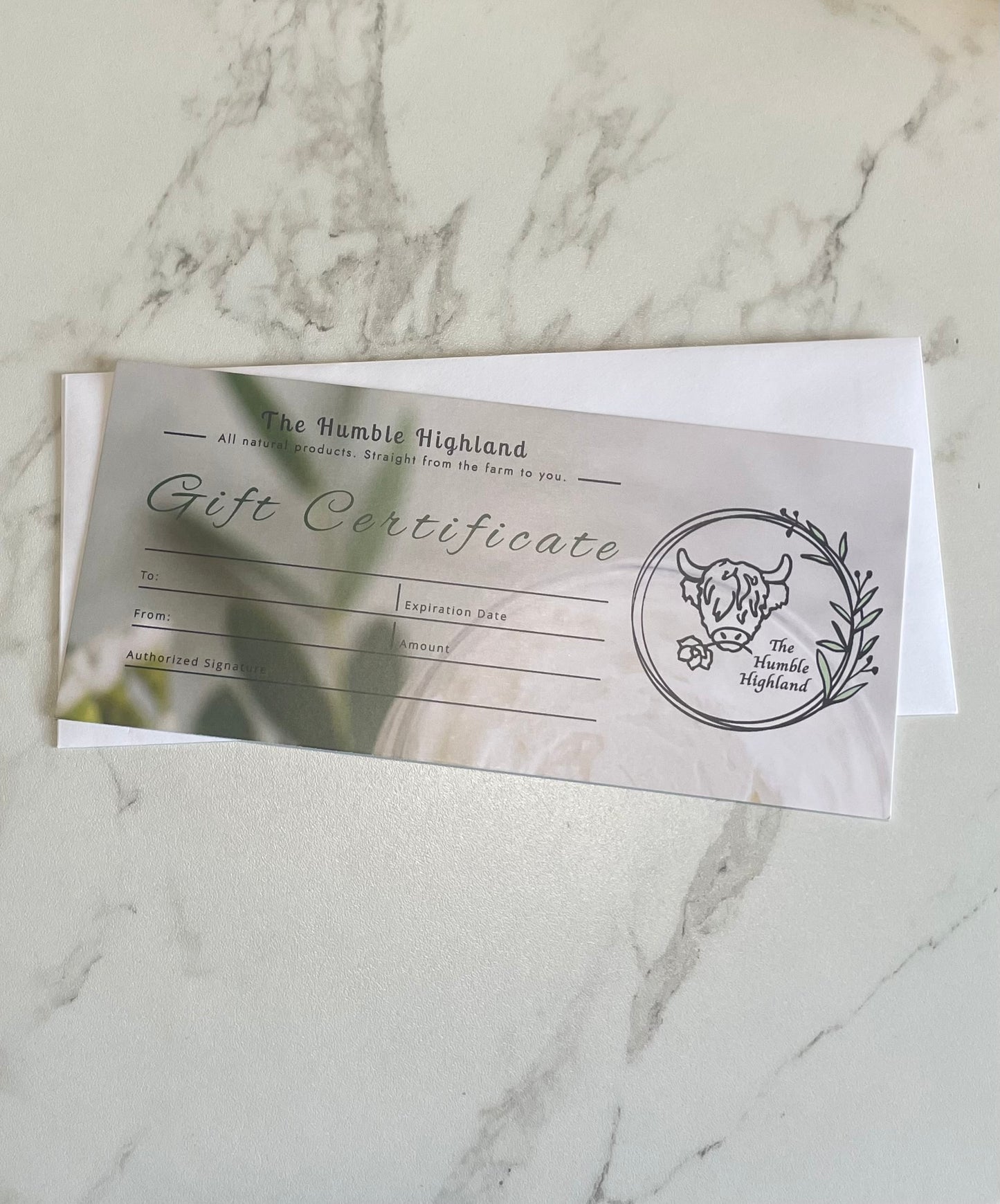 The Humble Highland Gift Card