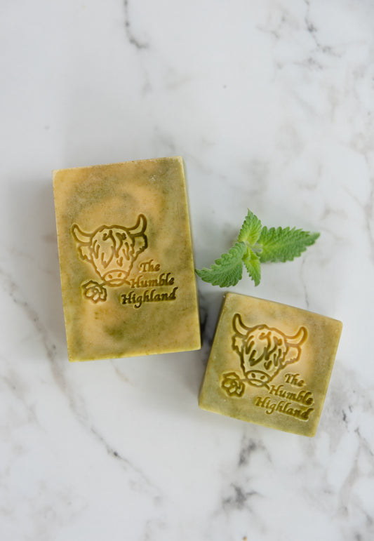 Tallow Soap - Apple Mint & Mullein