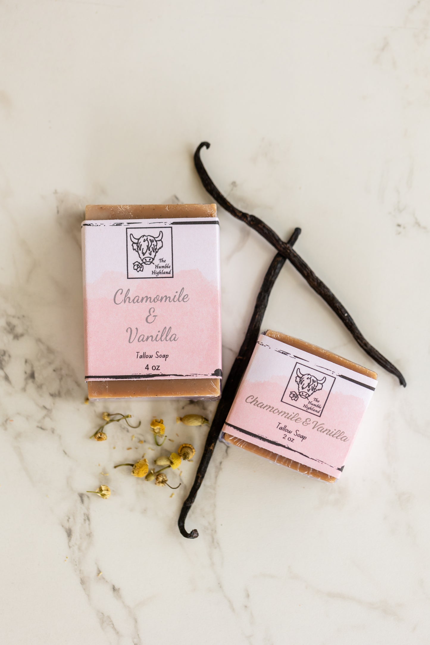 Tallow Soap - Camomile & Vanilla
